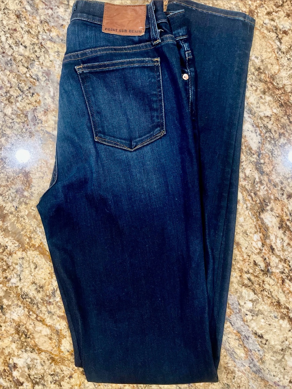 Point Sur Denim Dark Indigo Skinny Jeans Size 27